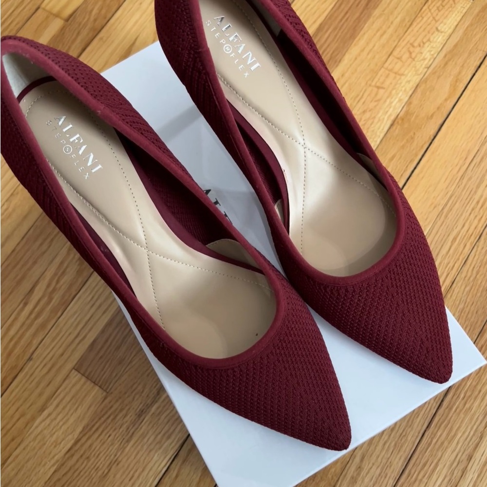 Alfani Women's Deep Red Heels